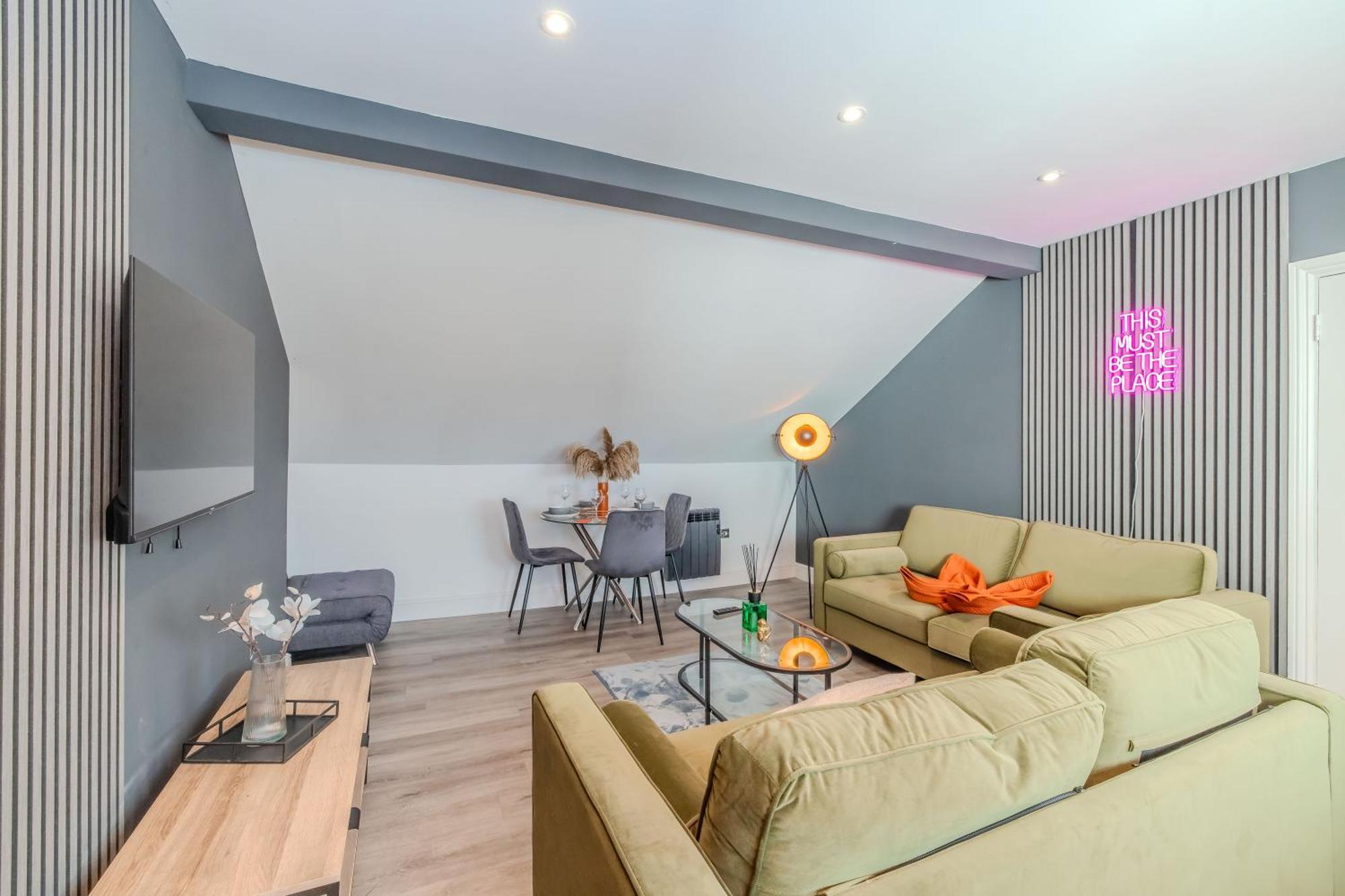 Luxe City Living L 2-Bedroom Flat With Free Parking Hove Exterior foto