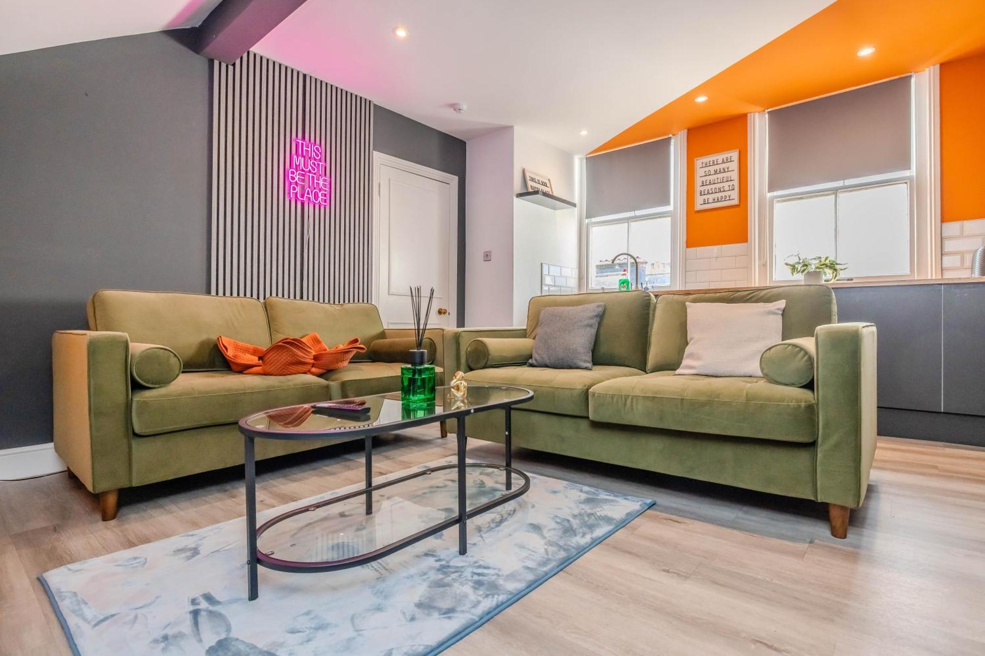 Luxe City Living L 2-Bedroom Flat With Free Parking Hove Exterior foto
