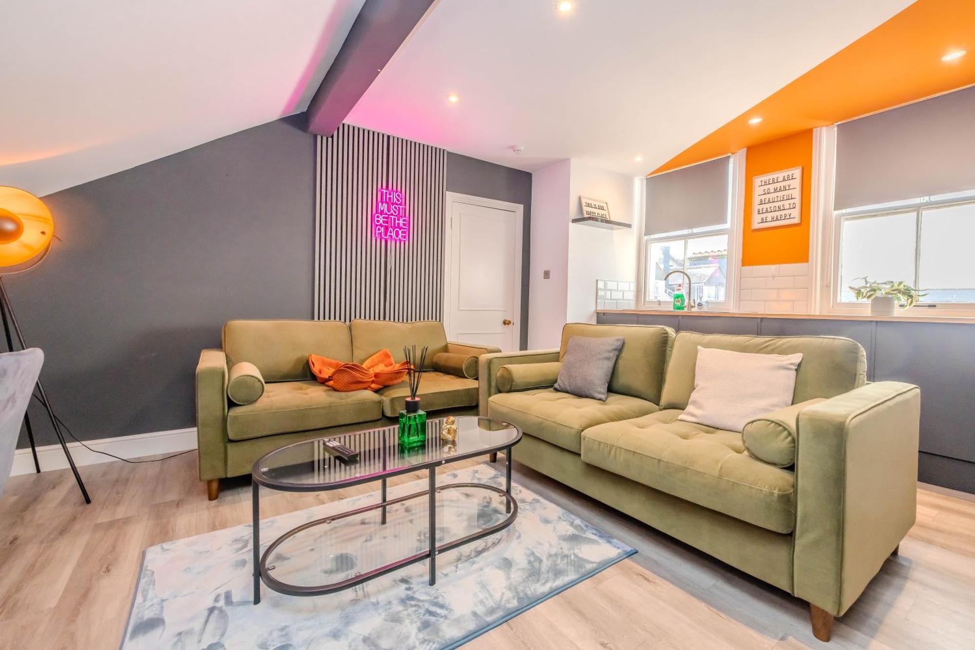 Luxe City Living L 2-Bedroom Flat With Free Parking Hove Exterior foto